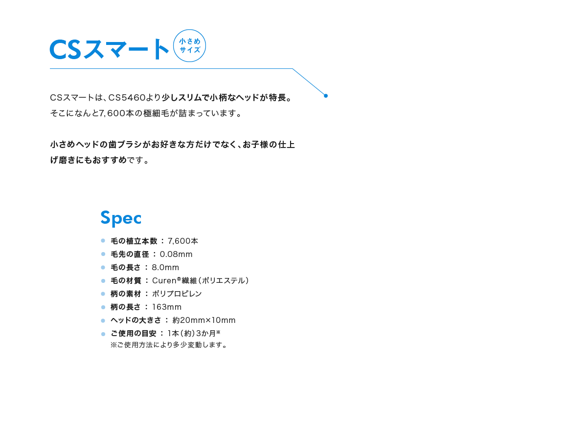 CSスマート 小さめサイズ